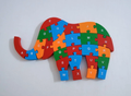 Elephant Wooden Alphabet Puzzle