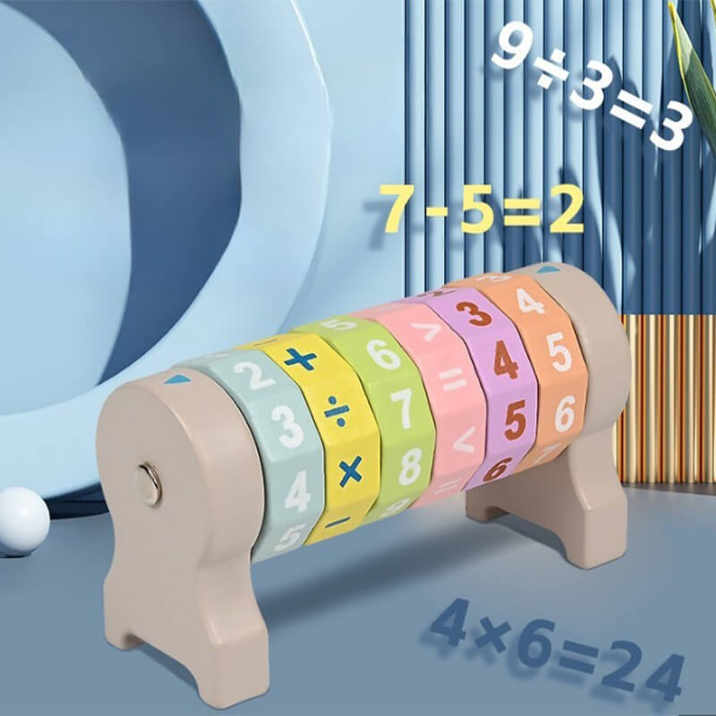 Digital Arithmetic Puzzle Cube
