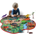 2-in-1 Dinosaur Toy Storage Box & Playmat