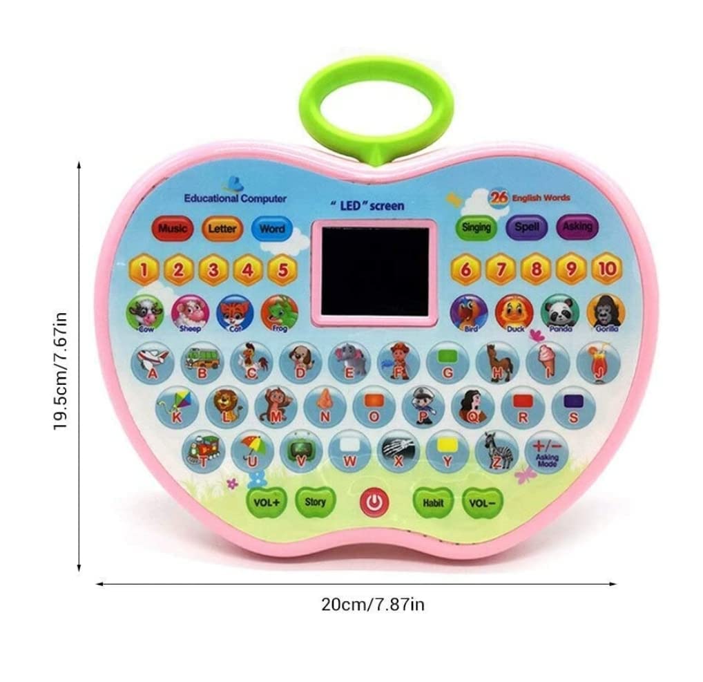 Kids learning computer keyboard and screen