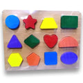 Wooden Geometric Shapes Learning Set