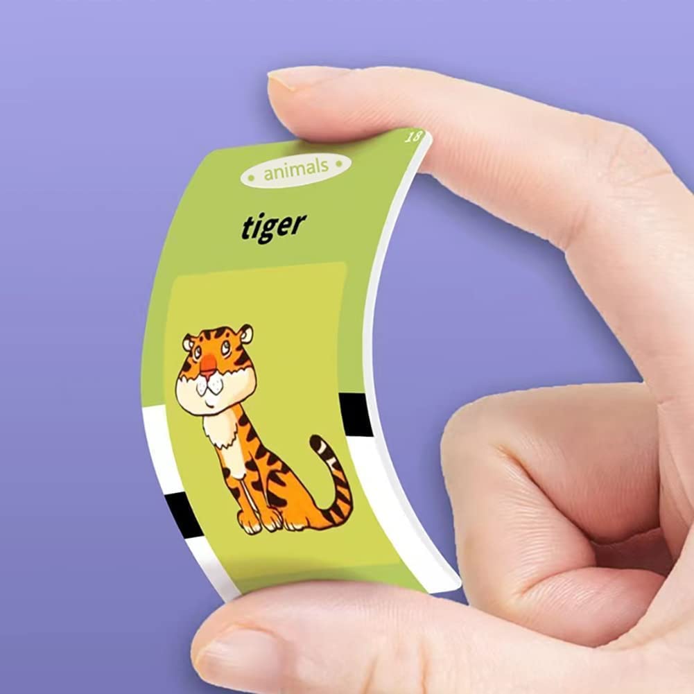 Talking Flash Cards for kids showing transport and vehicle names