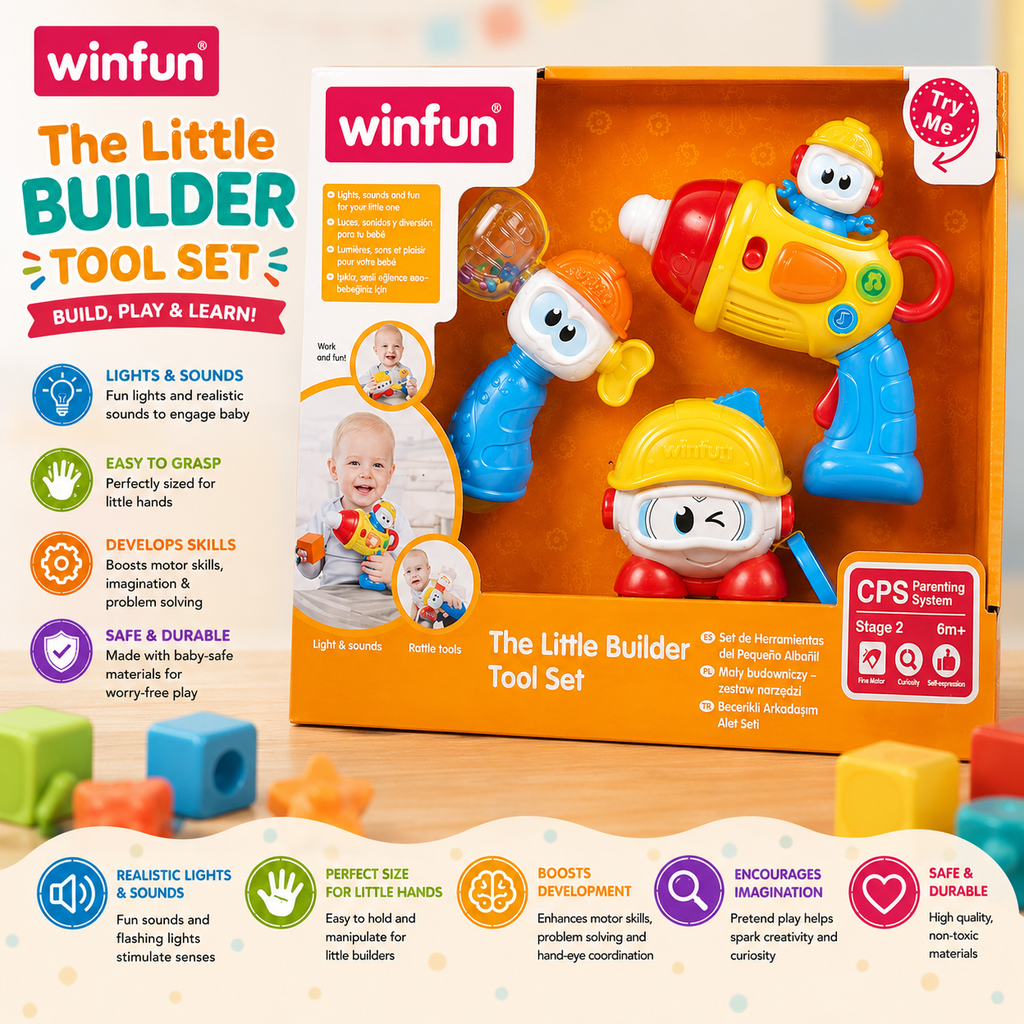 Winfun The Little Builder Tool Set