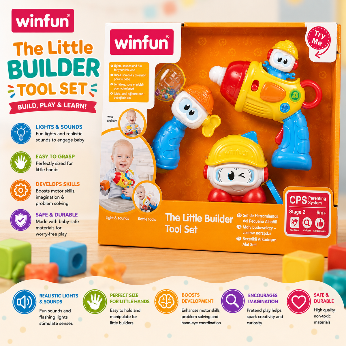 Winfun The Little Builder Tool Set
