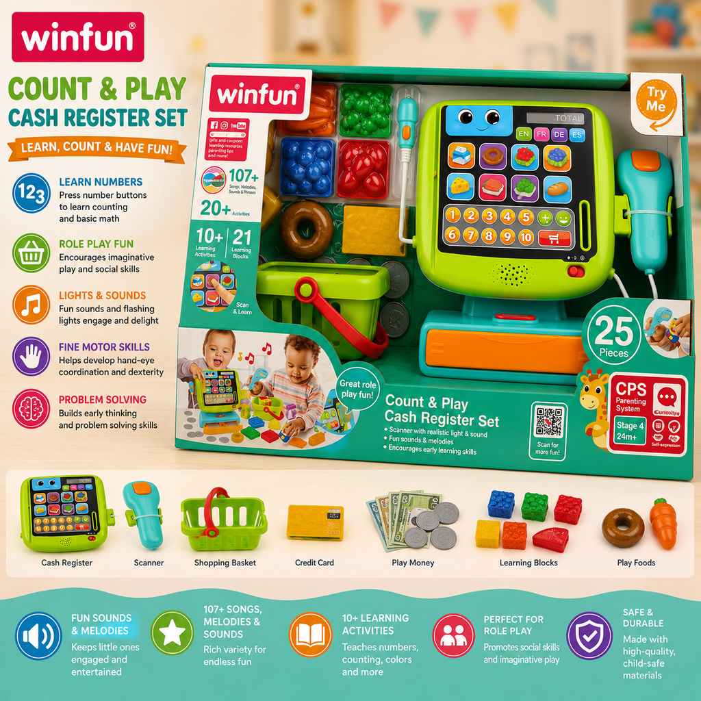 Winfun Count Play Register