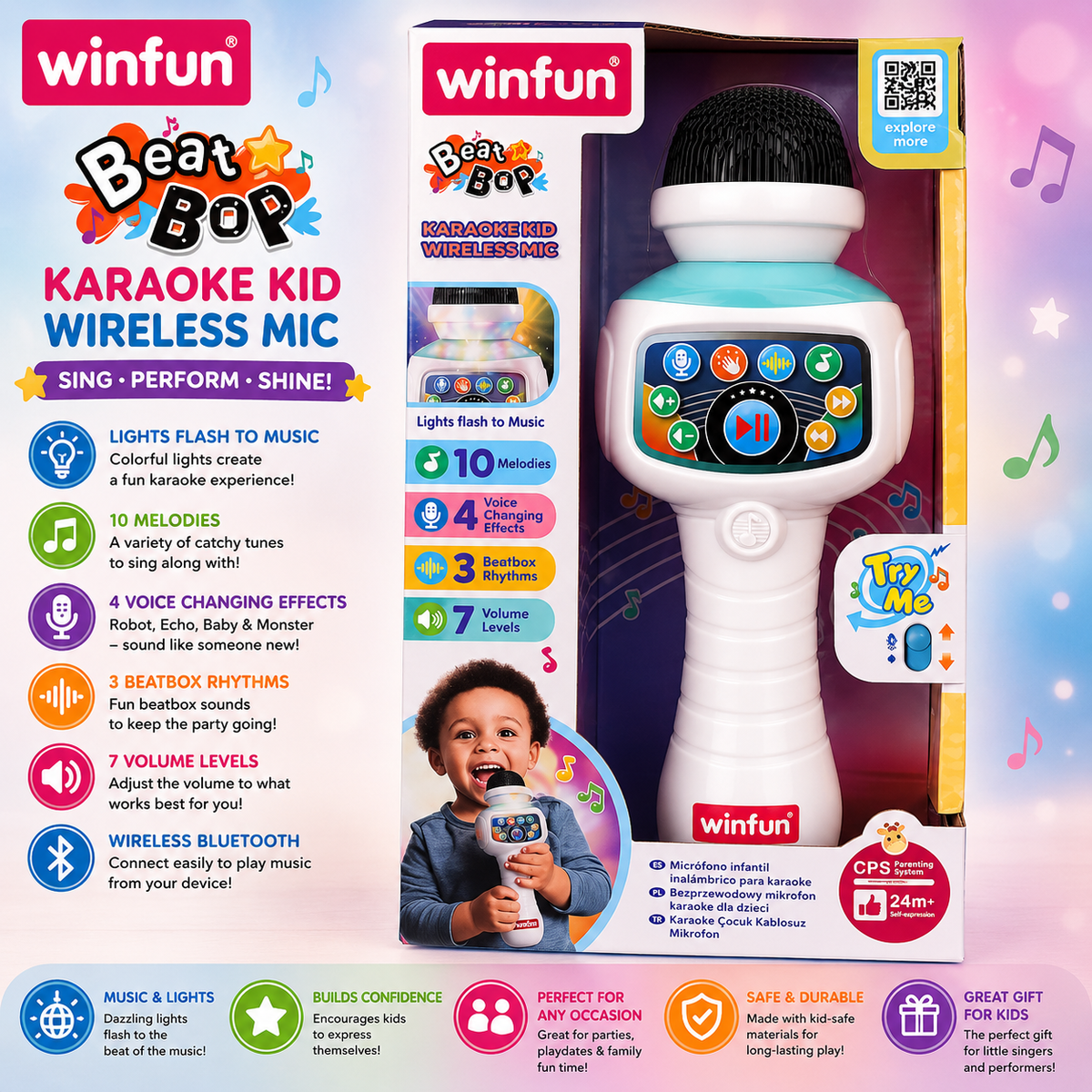 Winfun Karaoke Wireless Mic