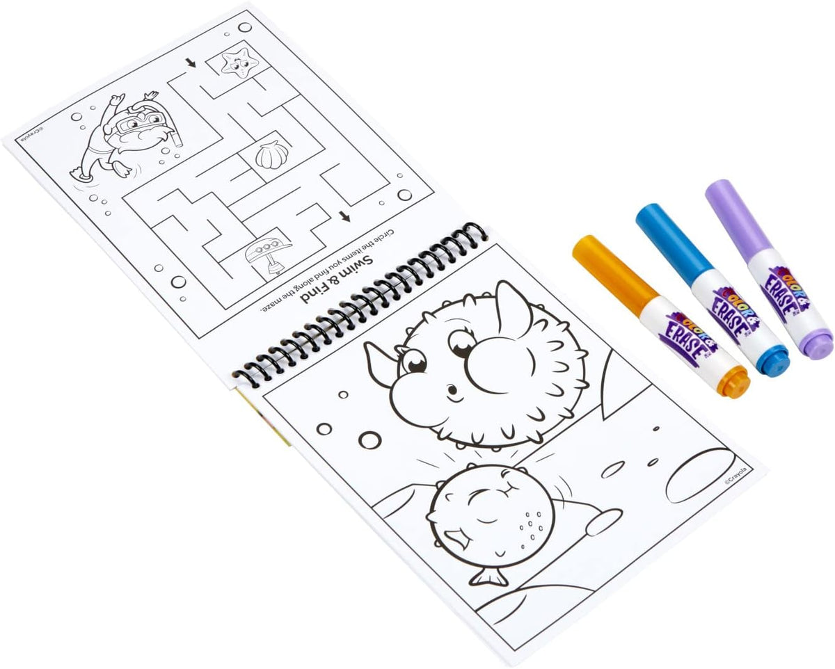 Crayola Under the Sea Color & Erase Activity Pad