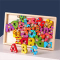 Multicolor Wooden 3D Alphabet Learning Board