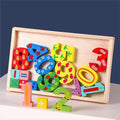 Multicolor Wooden 3D Numbers Learning Board