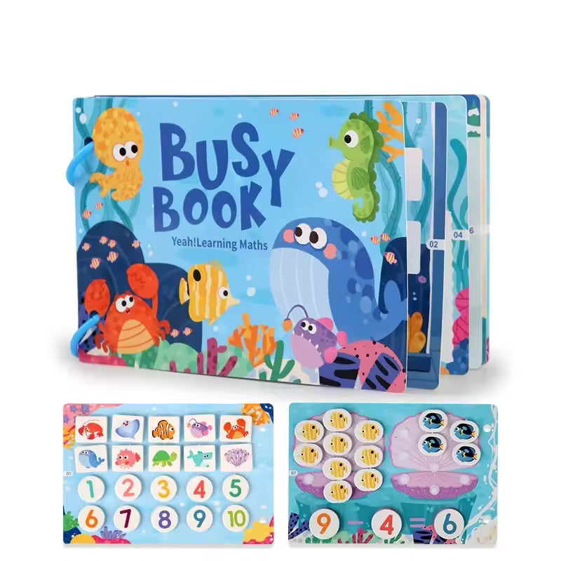 Montessori Busy Book page detail