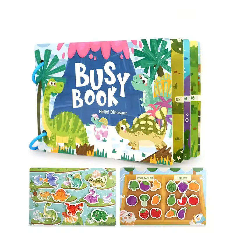 Montessori Busy Book page detail