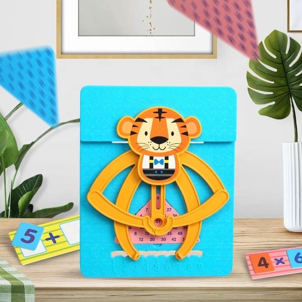 Math Tiger game pieces