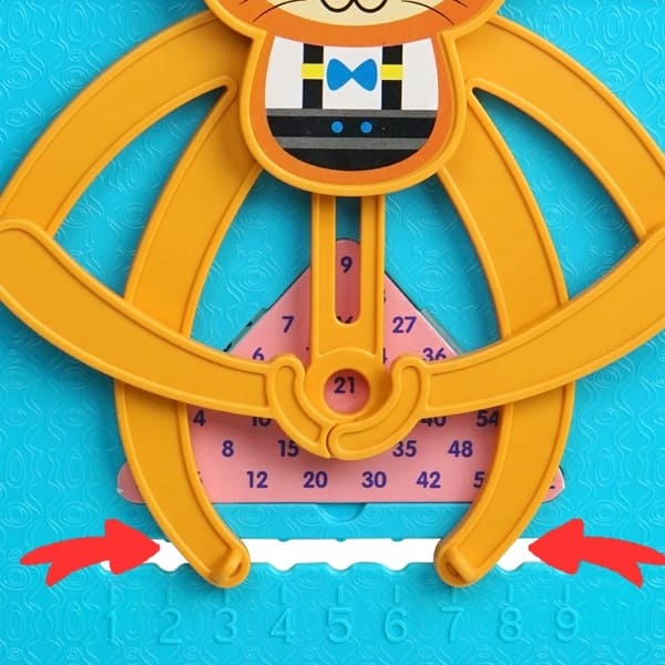 Math Tiger game in use