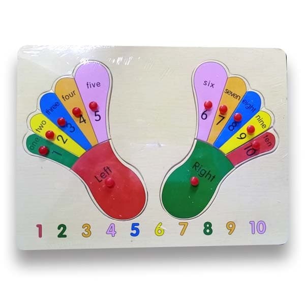 Wooden Finger Tracing Slate