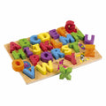 Wooden ABC Alphabet Learning Tray