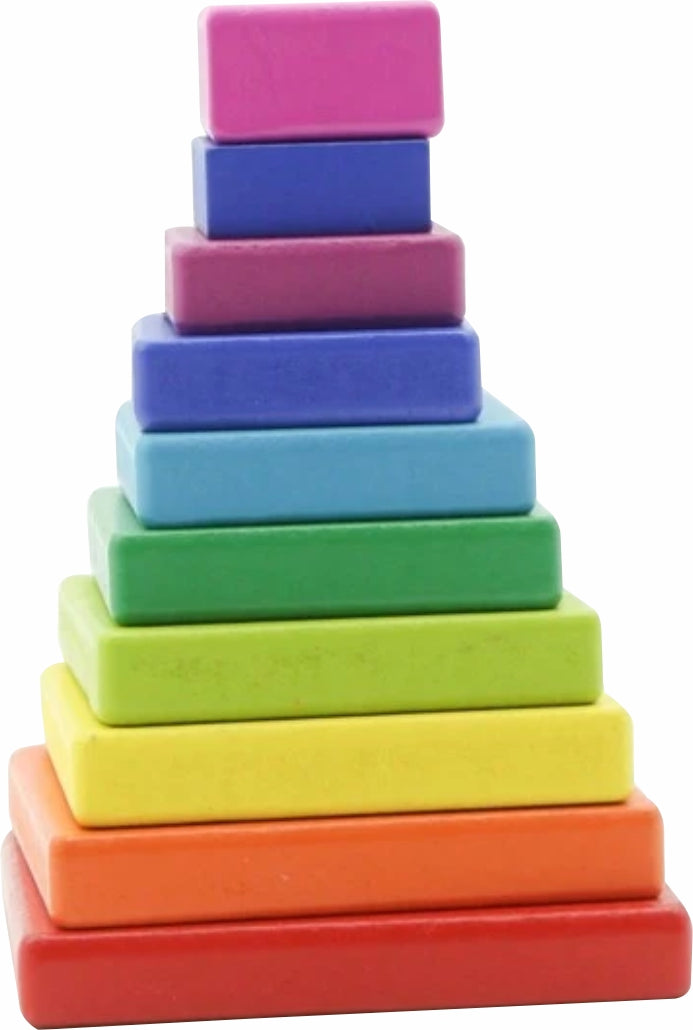 Hidden Square Stacked Tower