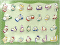 Wooden Urdu Alphabet Peg Board