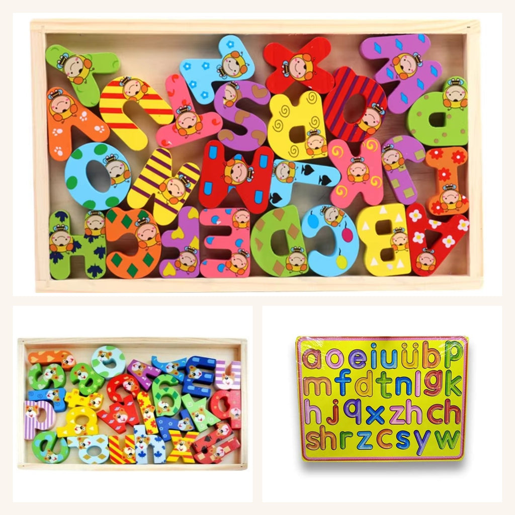 Wooden ABC Letters Trio - all 3 toys