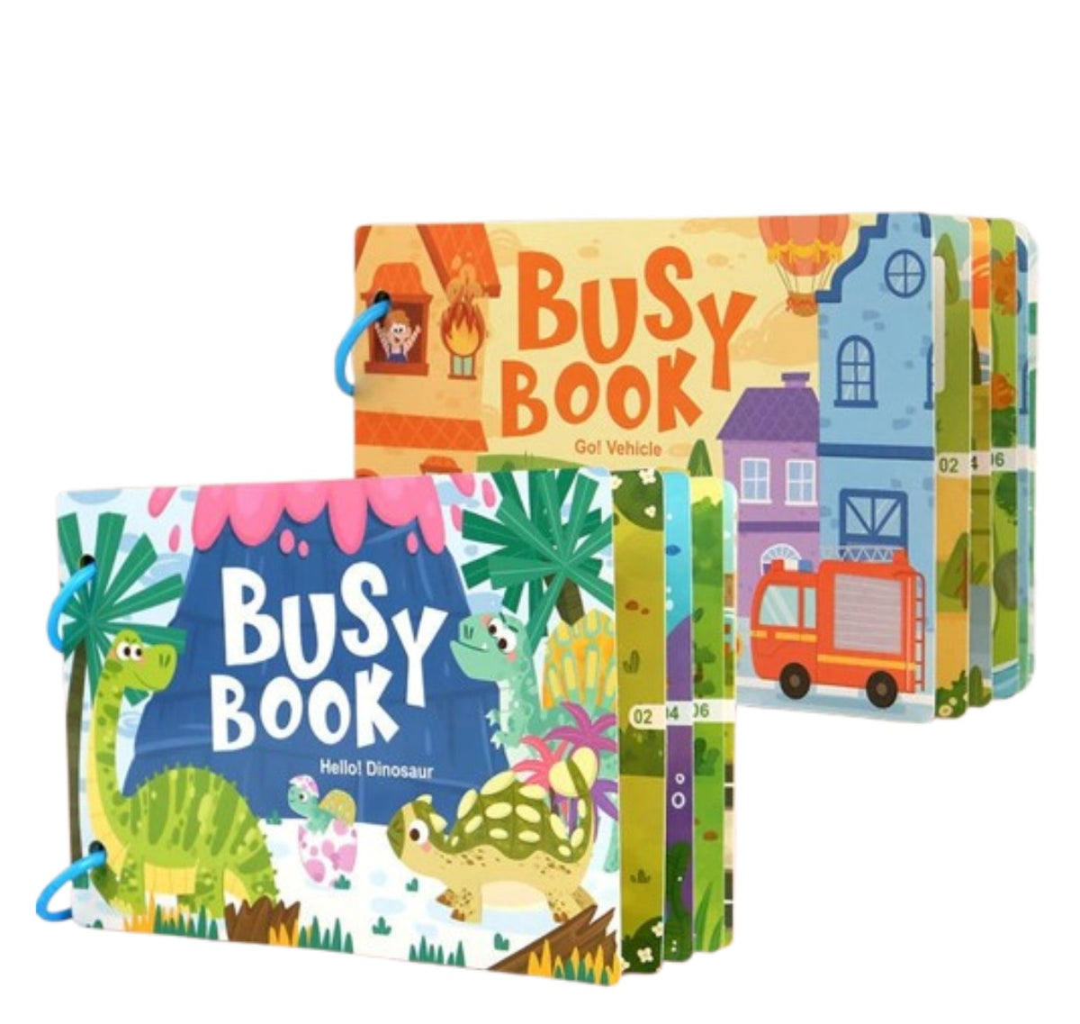 Montessori busy book for toddlers