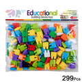 Educational Wooden Building Blocks Set