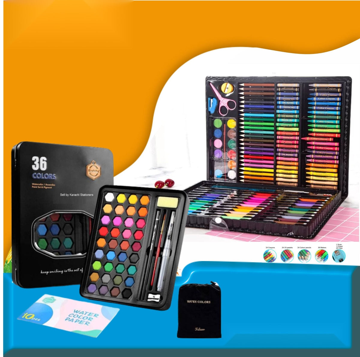 Painting and coloring kit for beginners deal 133