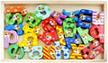Wooden Lowercase ABC Puzzle Tray