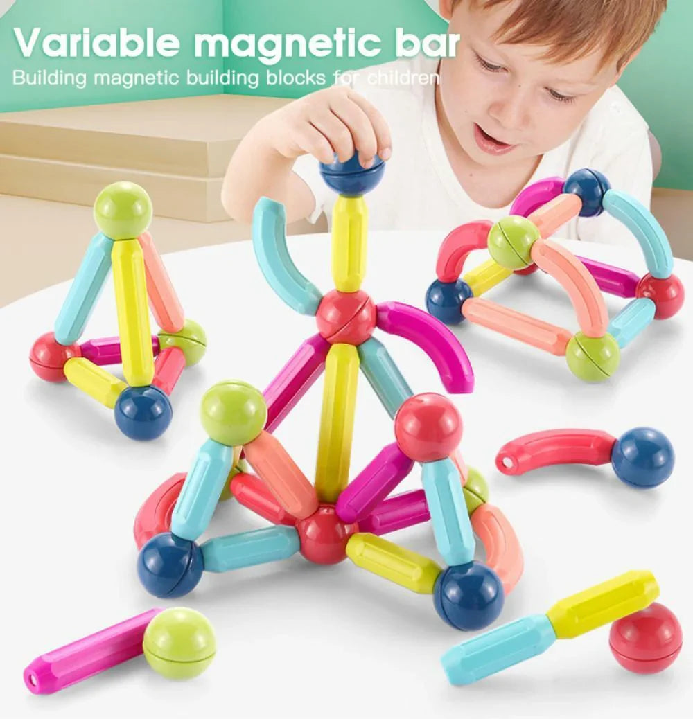 Magneticks Building Bar Blocks Toys