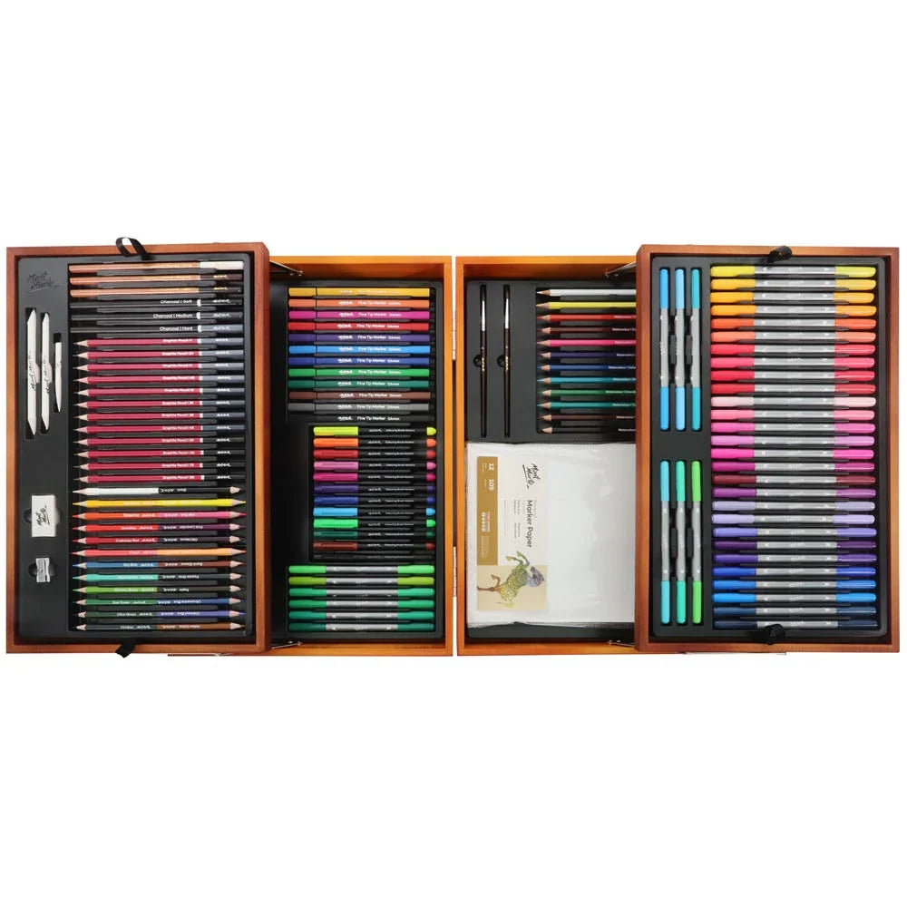 Mont Marte drawing set open case