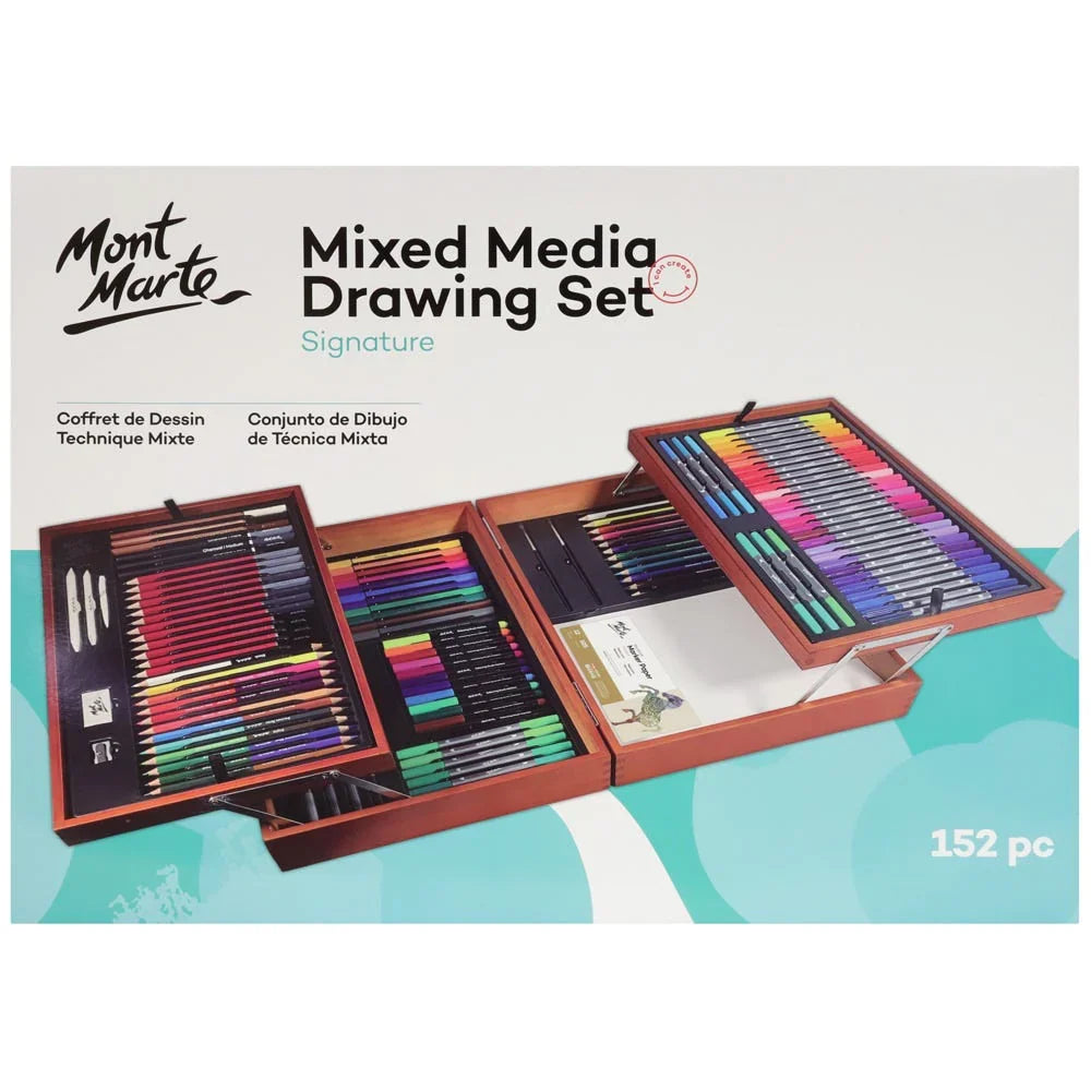 Mont Marte mixed media drawing set 152 pcs