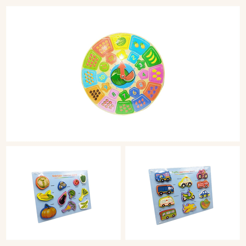Montessori Life Skills Set - all 3 toys