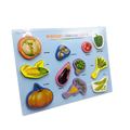 Vegetables Wooden Learning Board