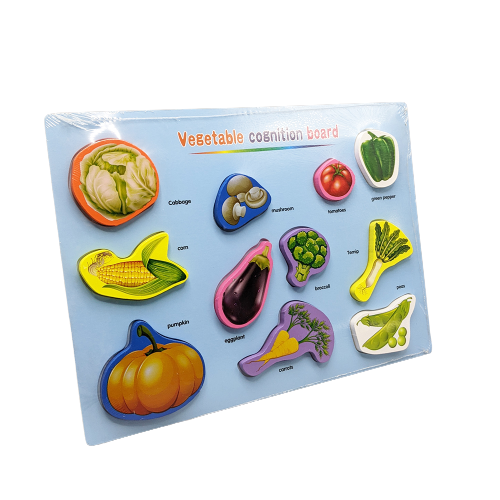 Vegetables Wooden Learning Board