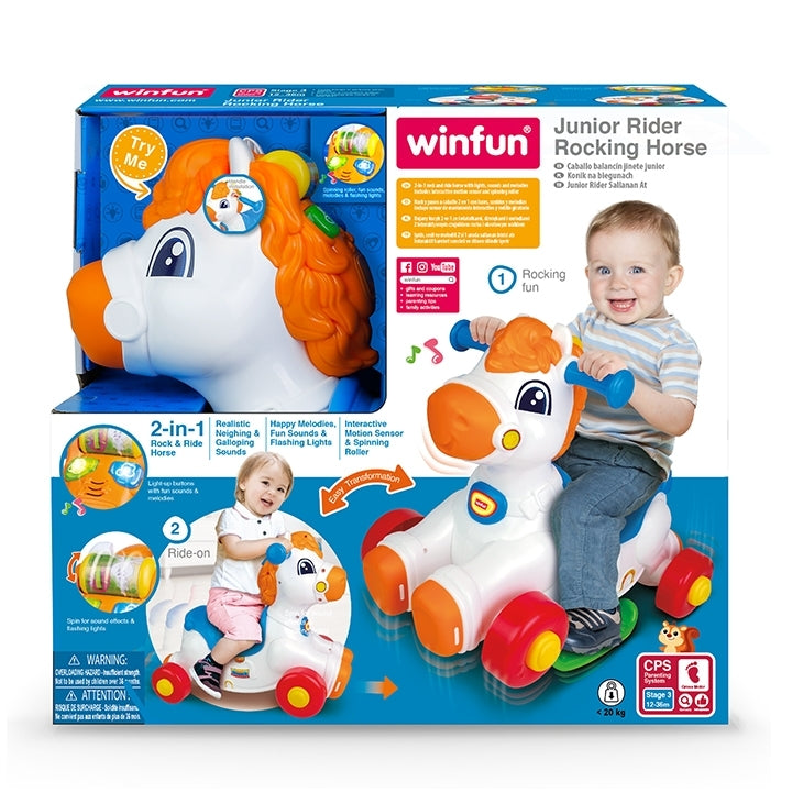 Winfun 2-in-1 Rocking Horse