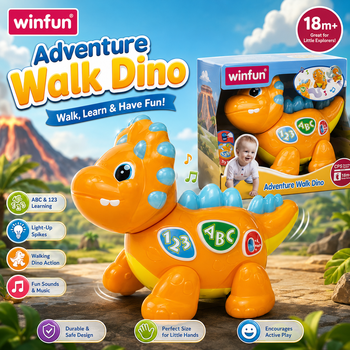 Winfun Adventure Walk Dino