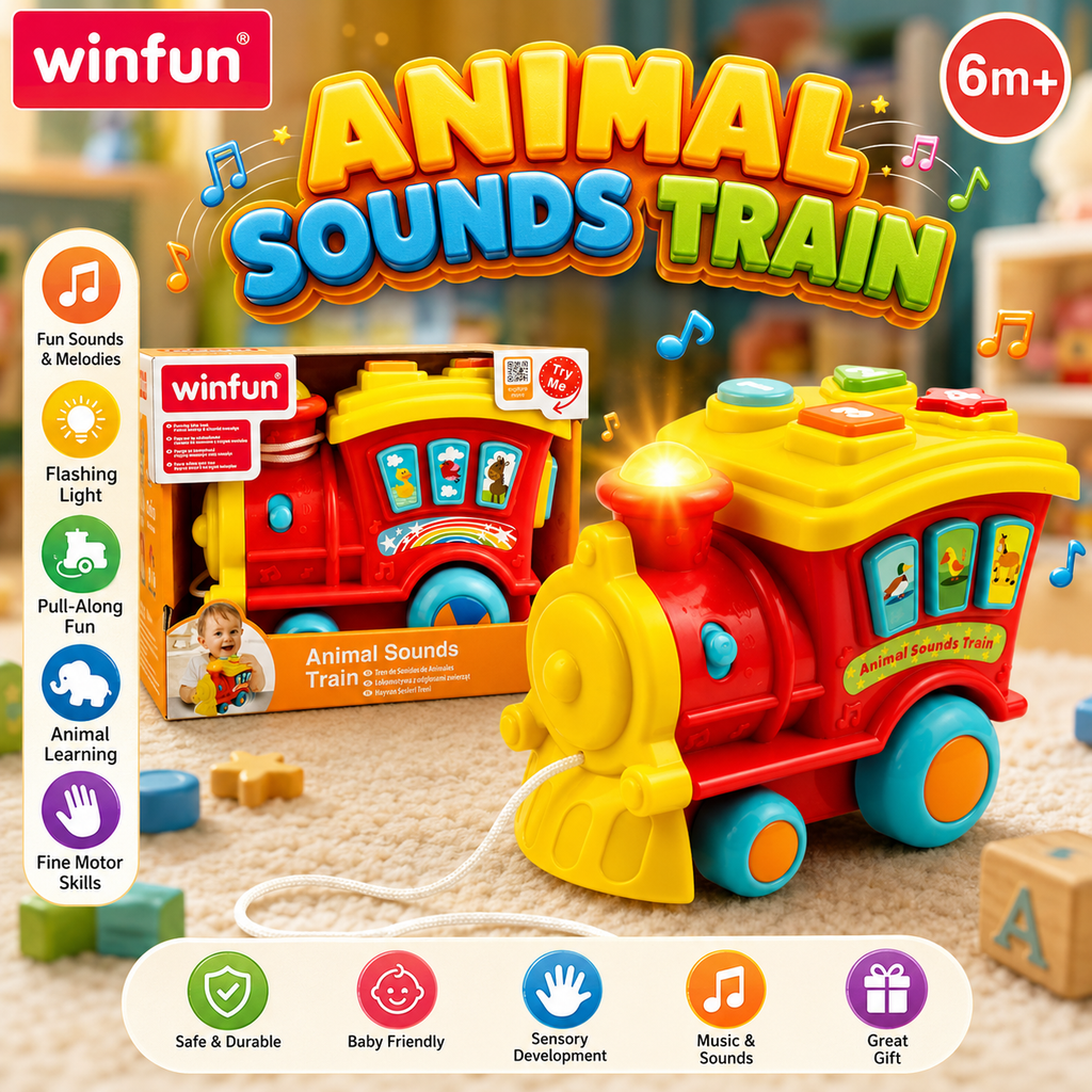 Winfun Animal Sound Train