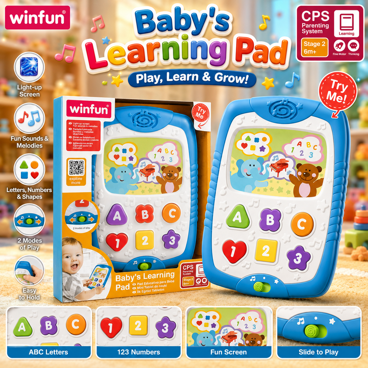 Winfun Baby Learning Pad