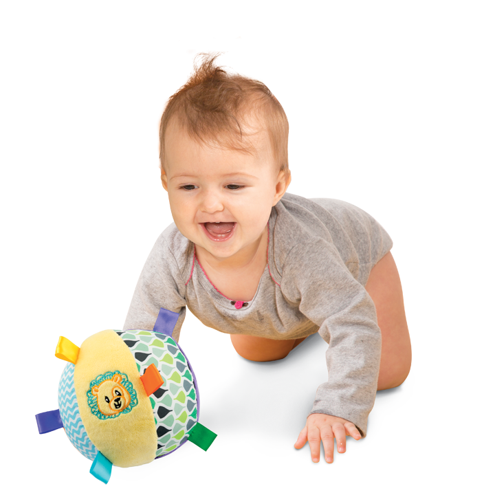 Winfun Lion Soft Rattle Ball