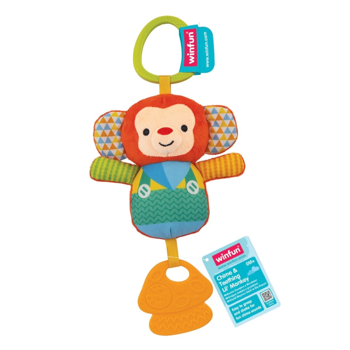 Winfun Chime Teether Monkey - image 2