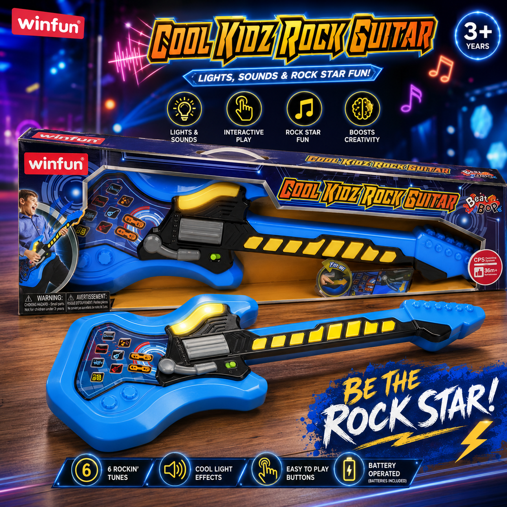 Winfun Cool Kidz Rock Guitar