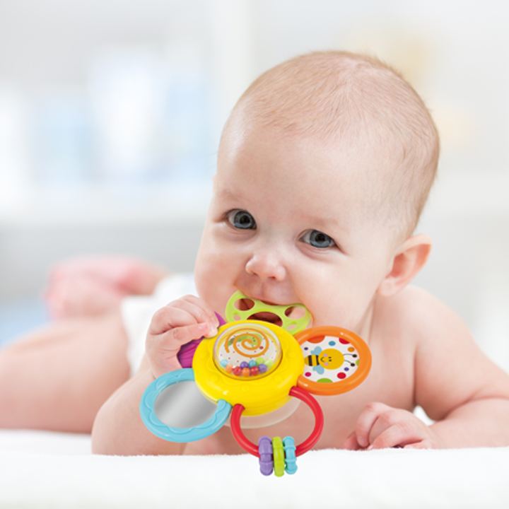 Winfun Daisy Rattle Teether - image 4