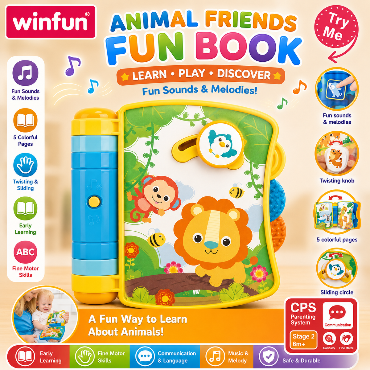 Winfun Friends Fun Book
