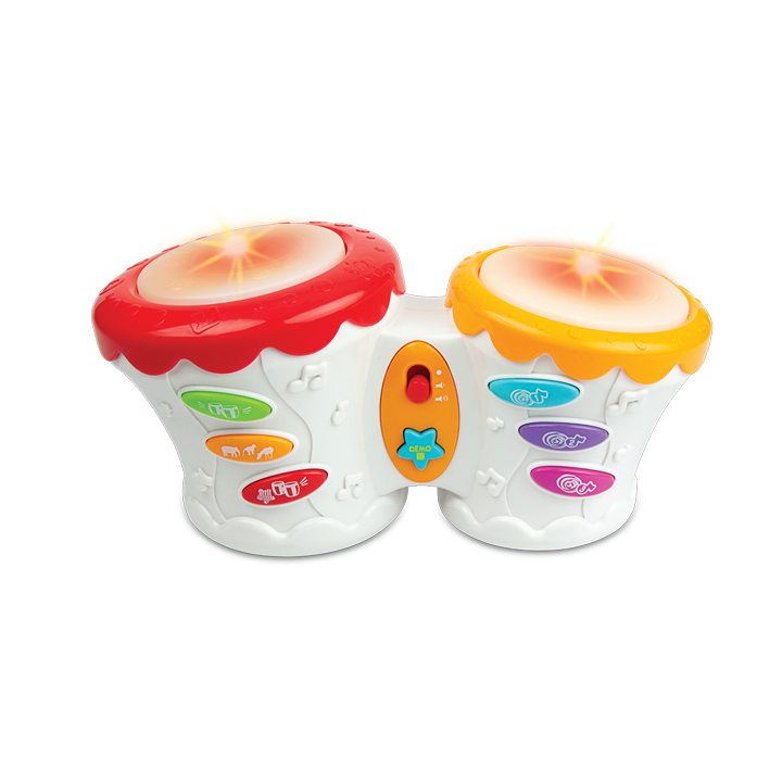 Winfun Groovy Bongo Drum