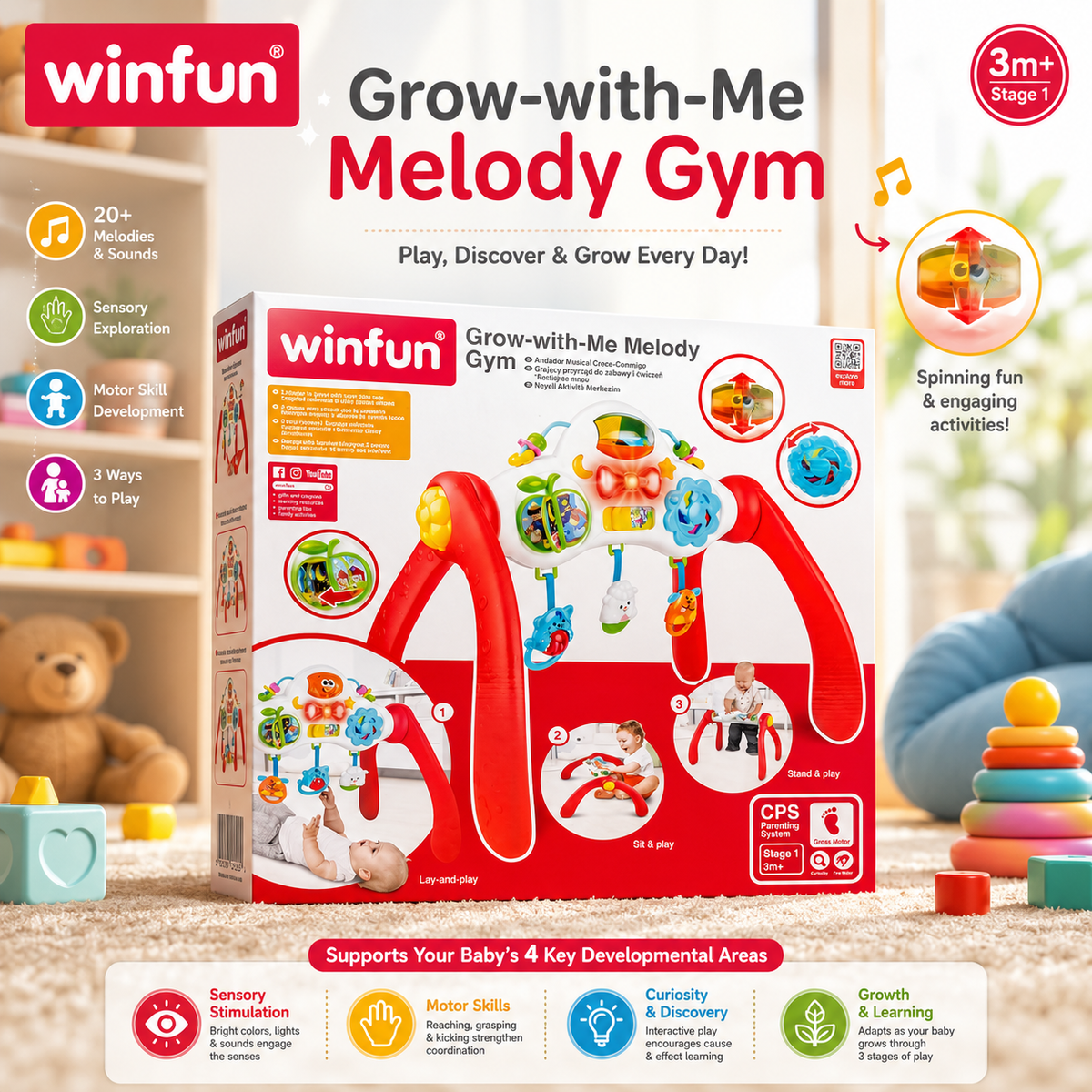 Winfun Melody Gym