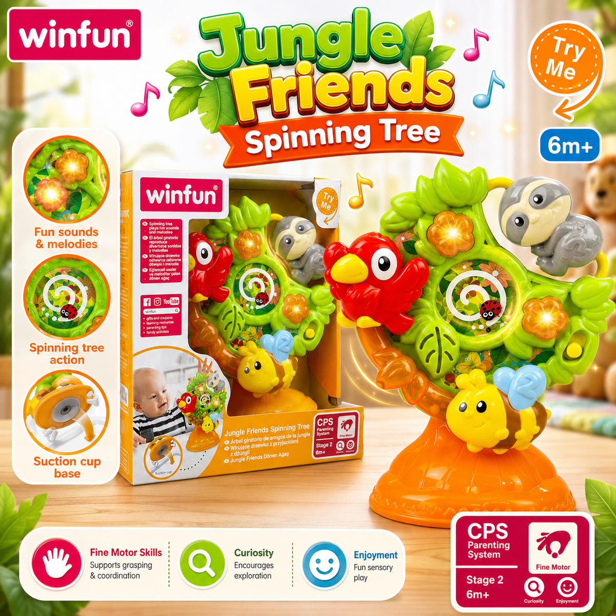 Winfun Jungle Spinning Tree