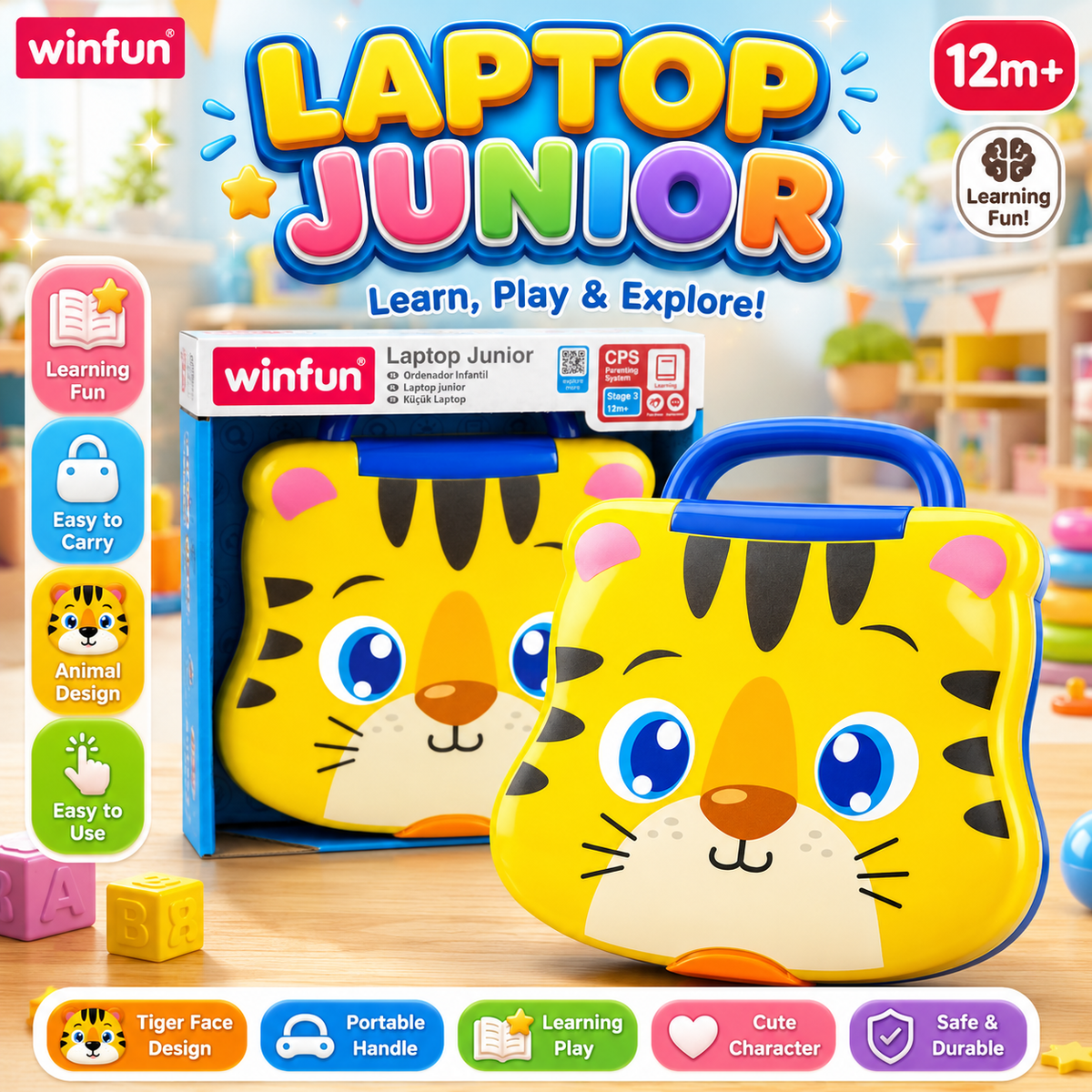 Winfun Junior Tiger Laptop