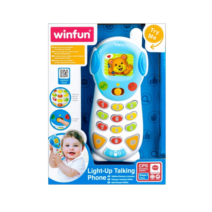 Winfun Light-Up Talking Phone