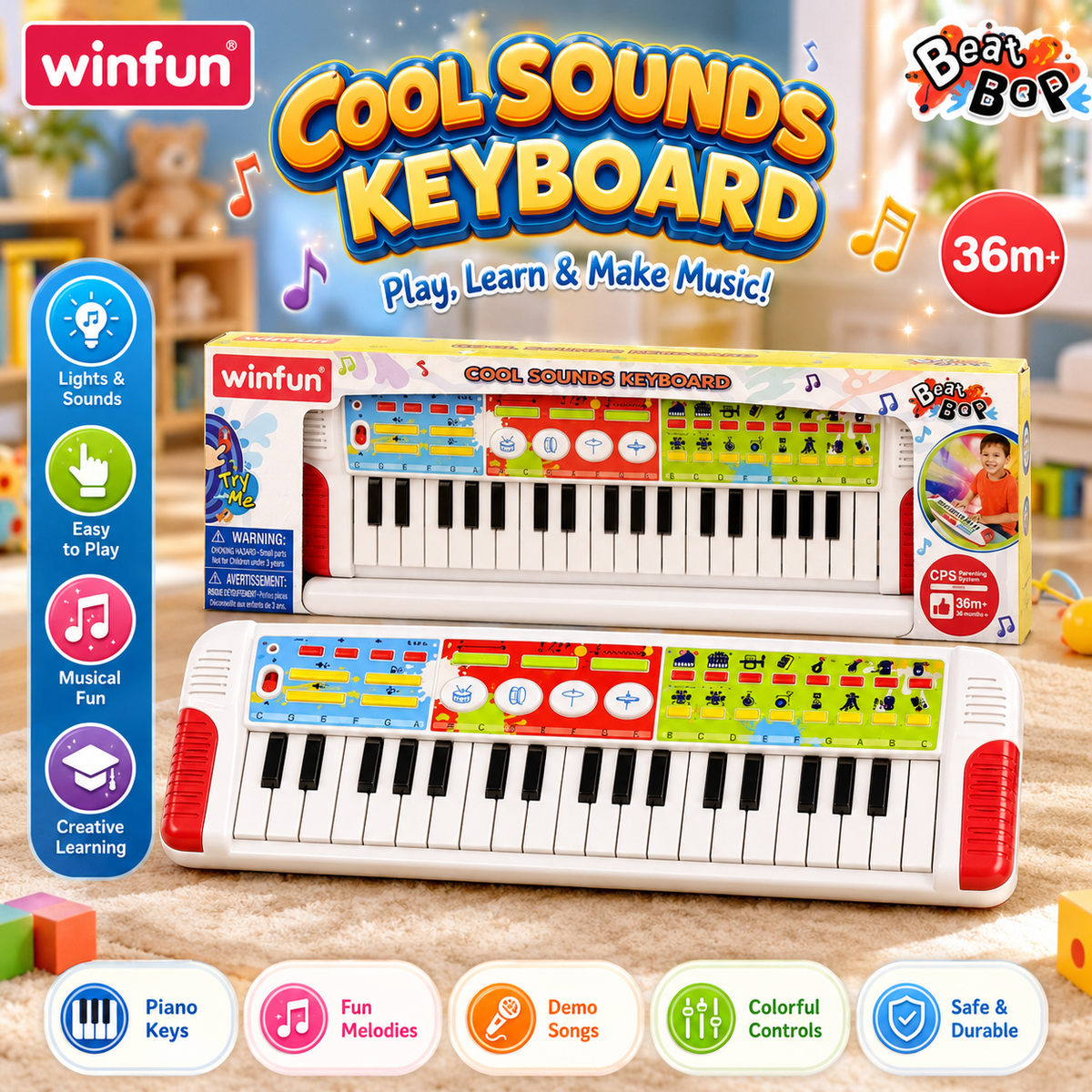 Winfun Musical Keyboard Basic