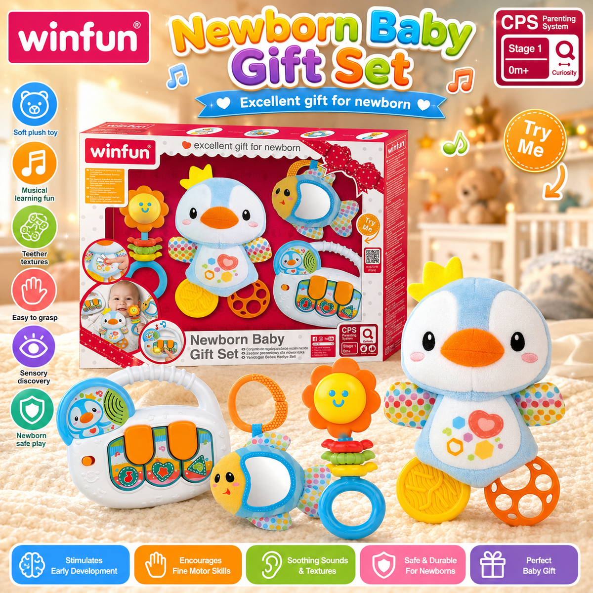 Winfun Newborn Gift Set