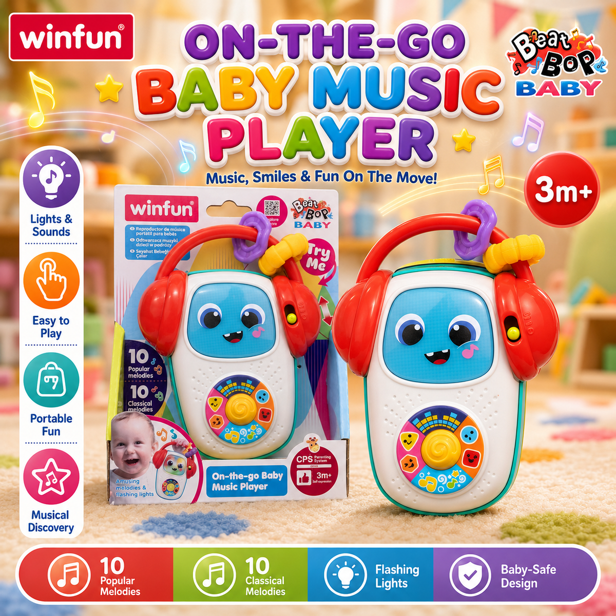 Winfun On The Go Music Player
