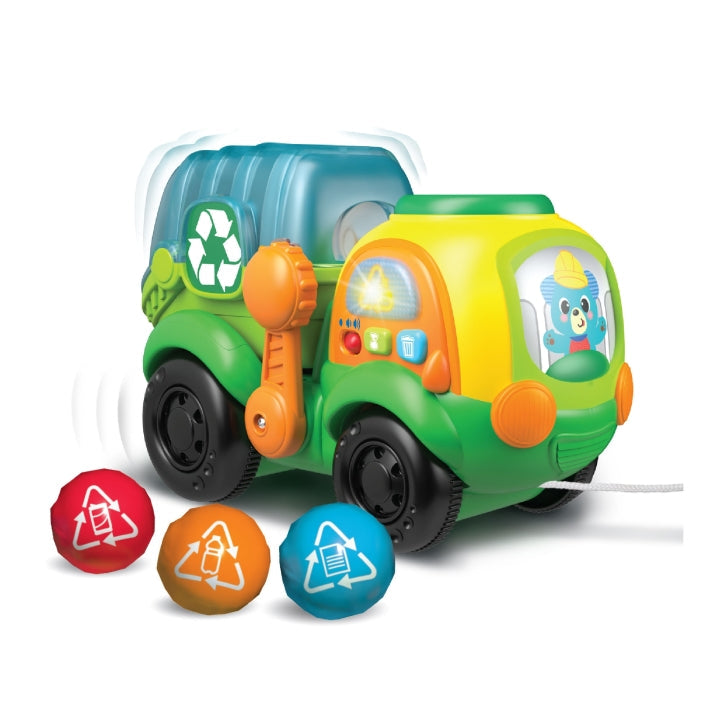 Winfun Pull Along Recycle Truck